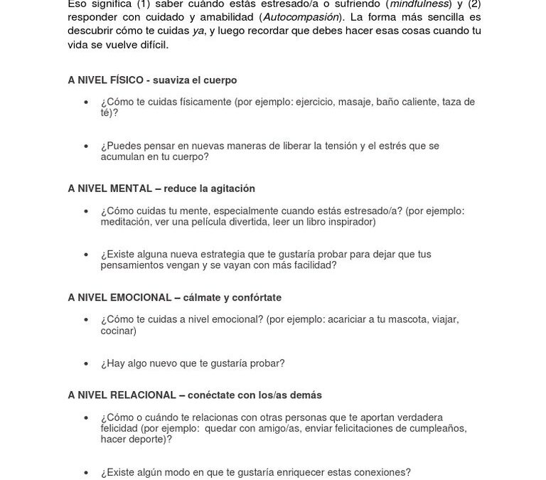 Desarrolla la Autocompasión Diaria: Una Guía para el Bienestar Emocional